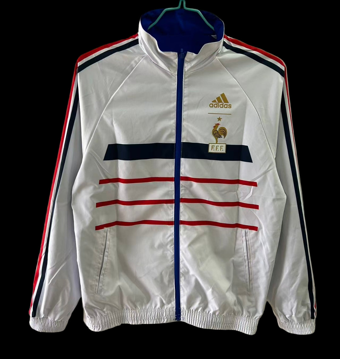France 1998 Vintage Reversable Windbreaker