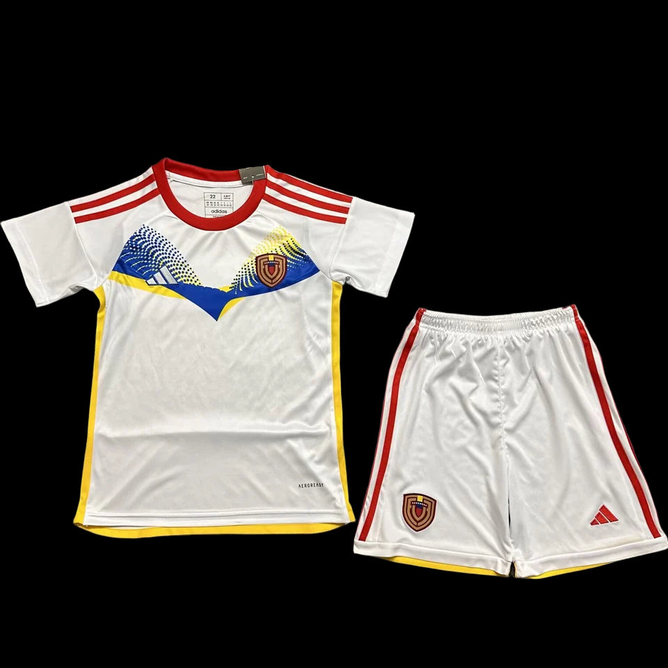 Venezuela 2025/26 Away White Kit (KIDS)