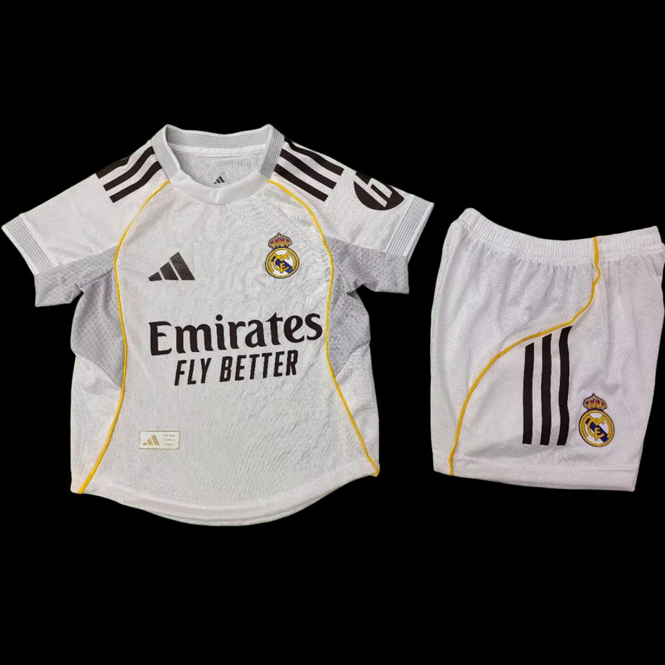 Real Madrid 2025/26 White Home (KIDS)