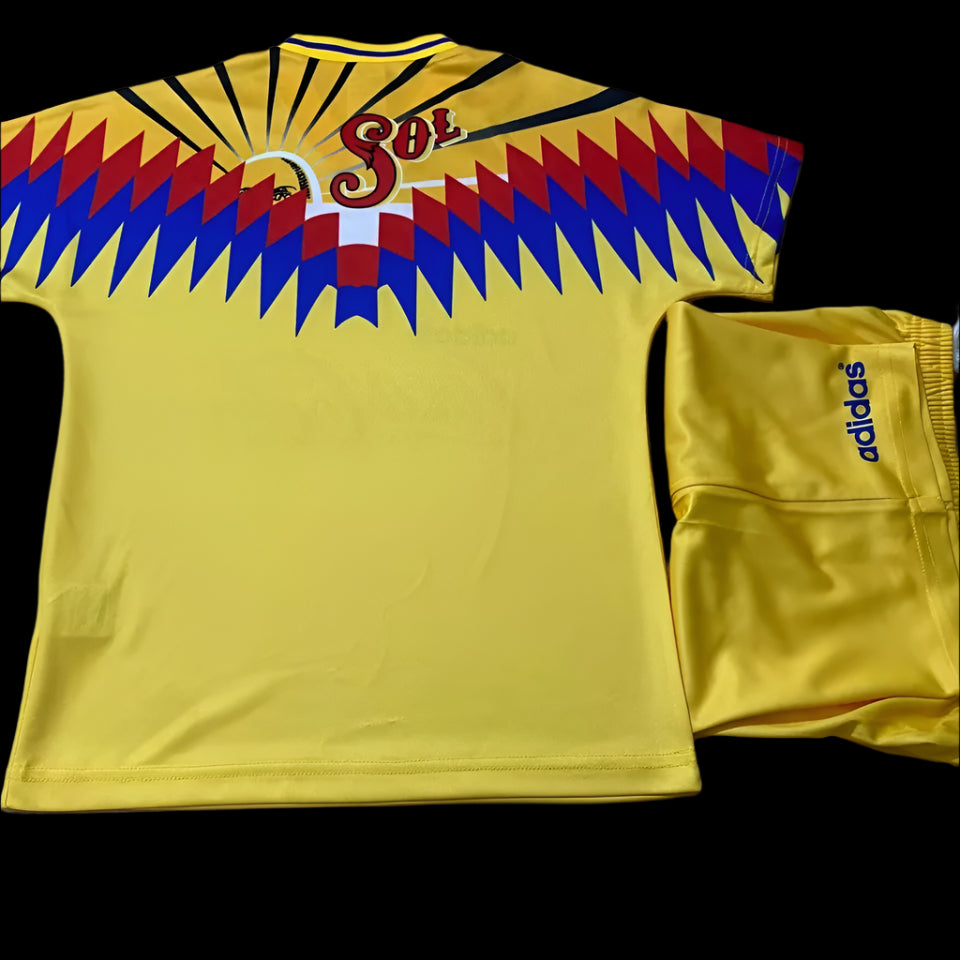 Club America 1995 Home Yellow Retro (KIDS)