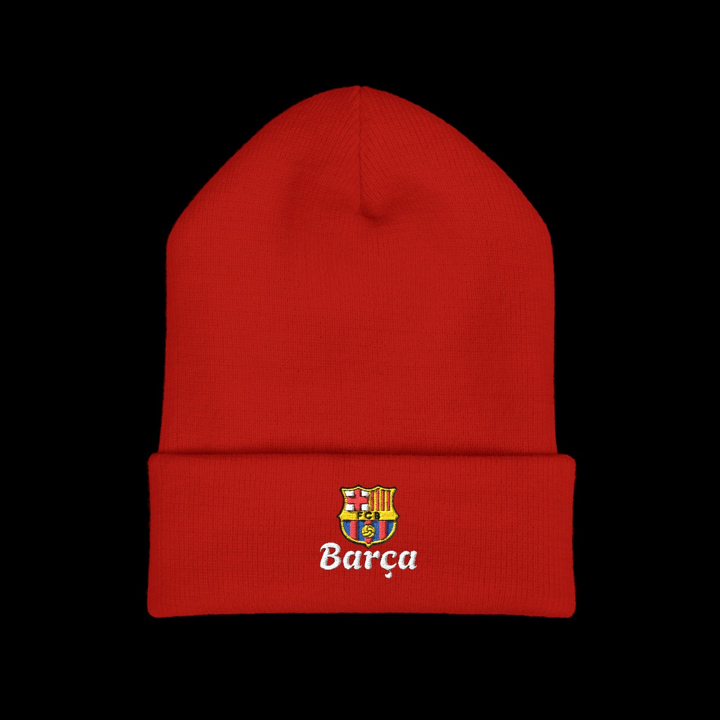 Barca Embroidered Beanie