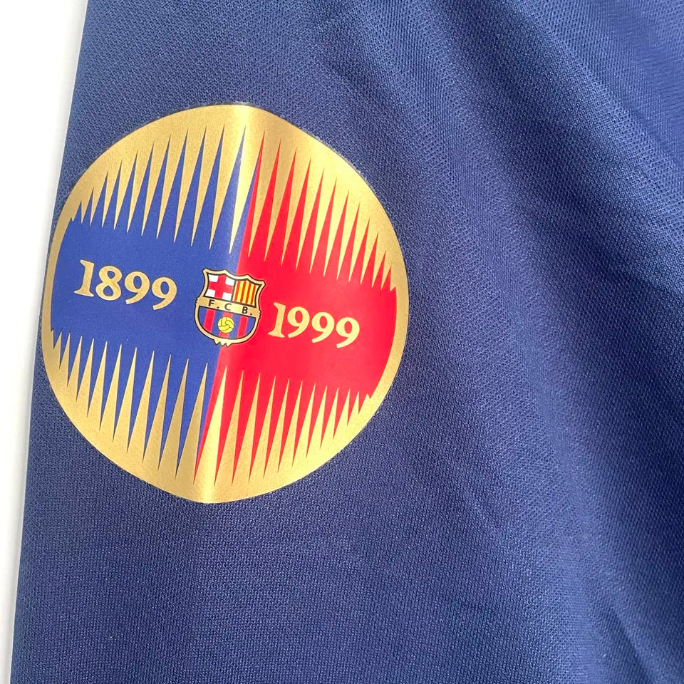 Barcelona 1998/1999 Home Retro Long Sleeve