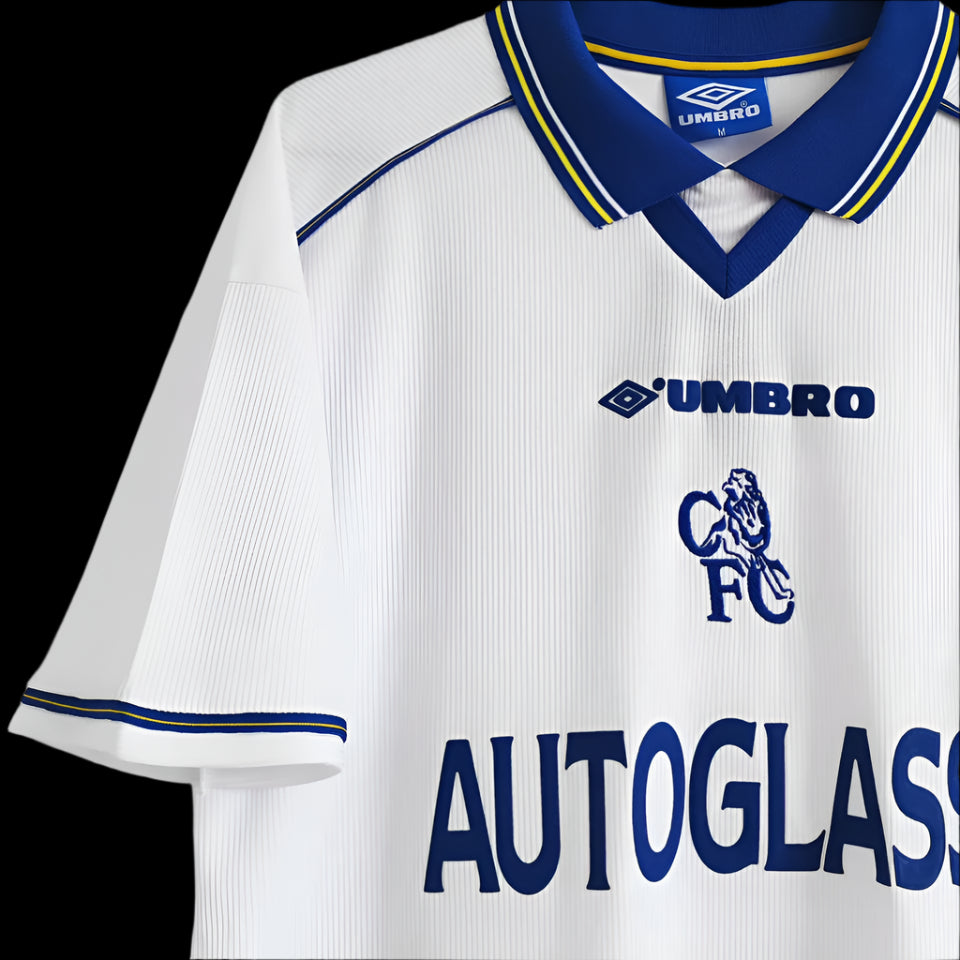 Chelsea 98/2000 White Away Jersey