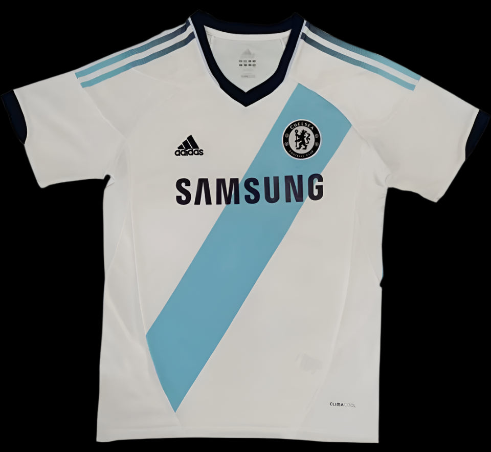 Chelsea 12/13 White Away Jersey