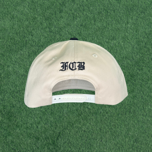 Barcelona Retro Creme Hat