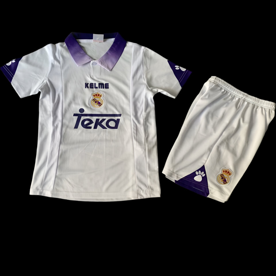 Real Madrid 1997/98 Home White Retro (KIDS)