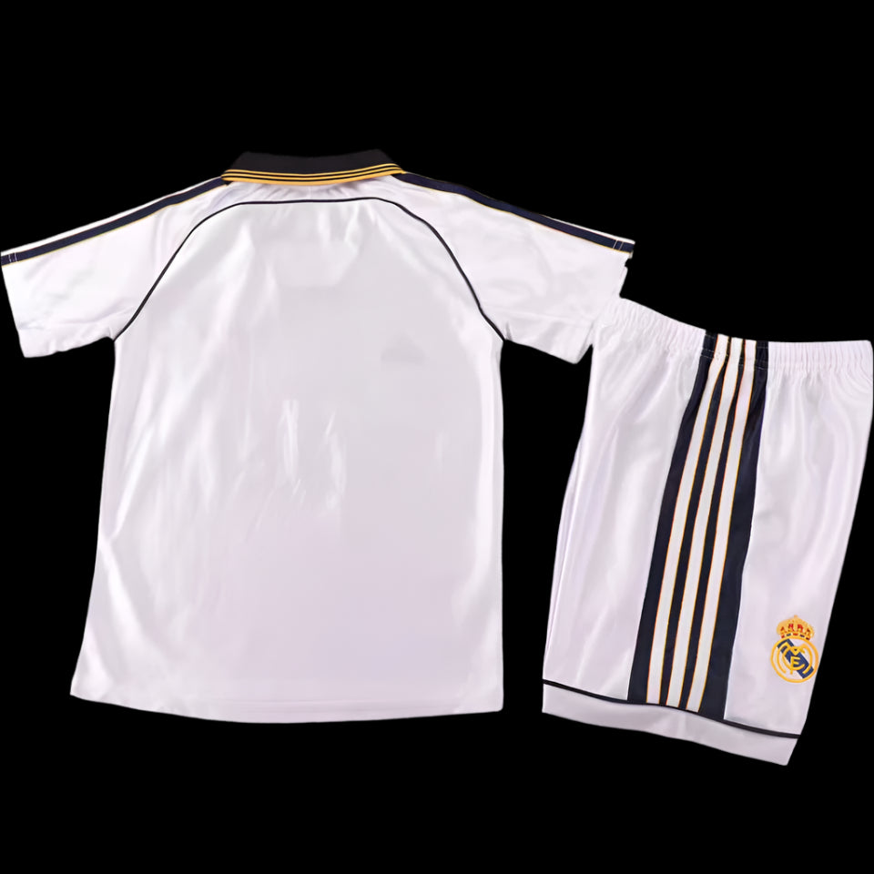 Real Madrid 1998/2000 Home White Retro (KIDS)