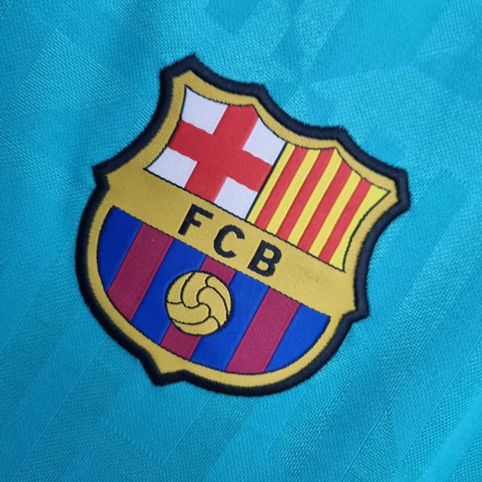 Barcelona 19/20 Third Blue Retro kit