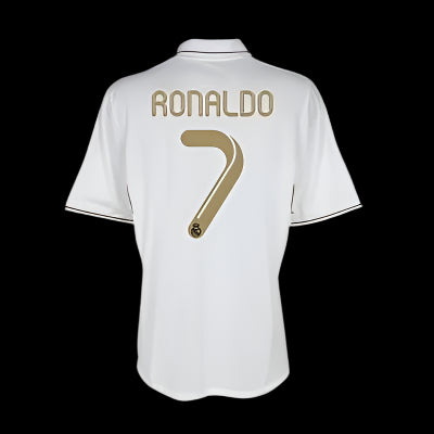 Real Madrid 11/12 Home Retro Long Sleeve (KIDS)