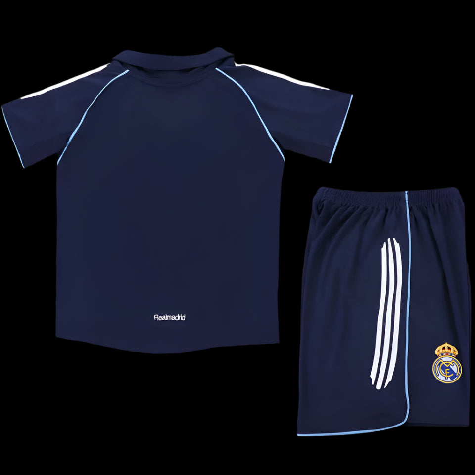Real Madrid 2005/06 Away Blue Retro (KIDS)