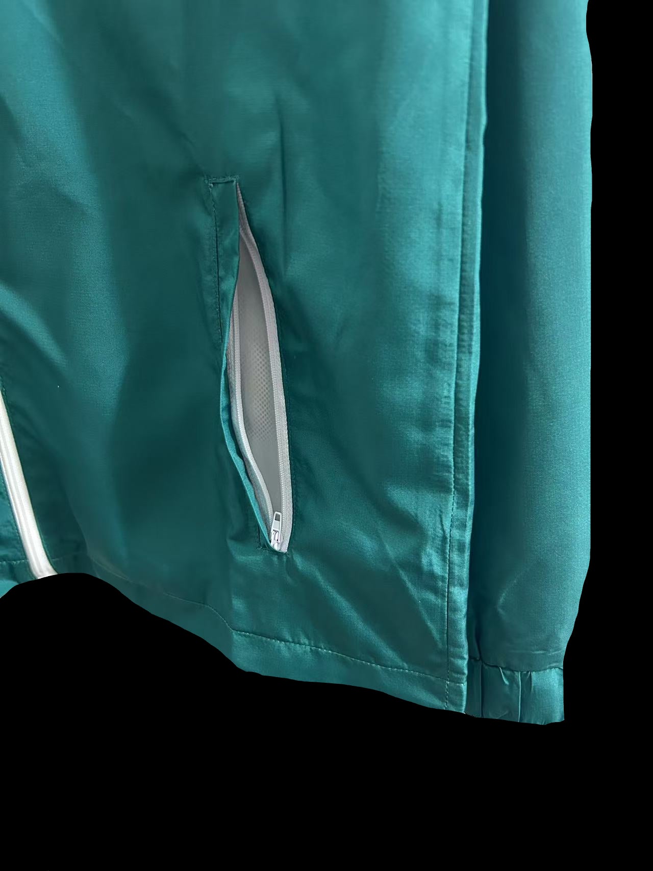 Germany Green retro Windbreaker