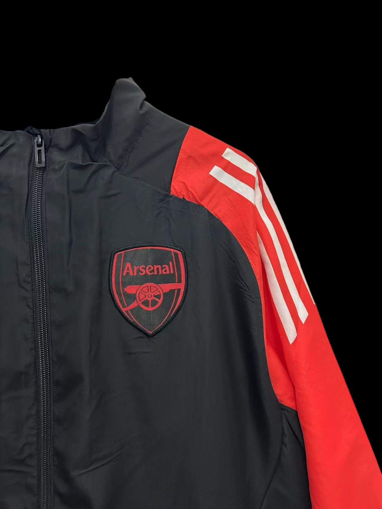 Arsenal Green and Red Windbreaker