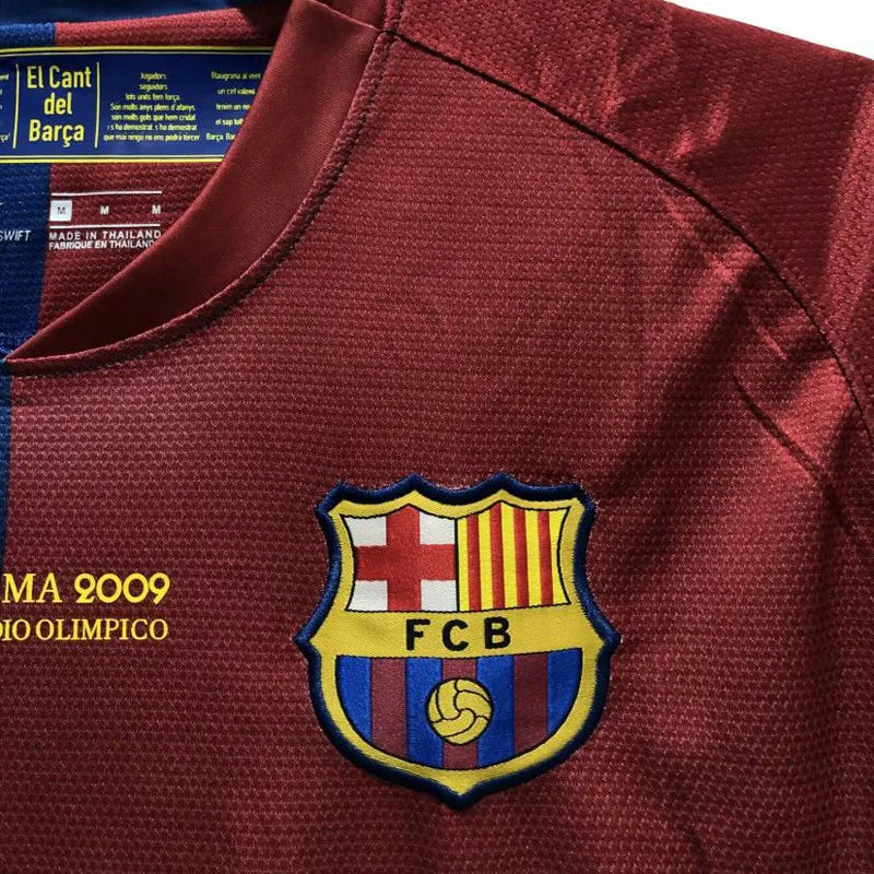 Barcelona 2008/09 Home Retro Long Sleeve