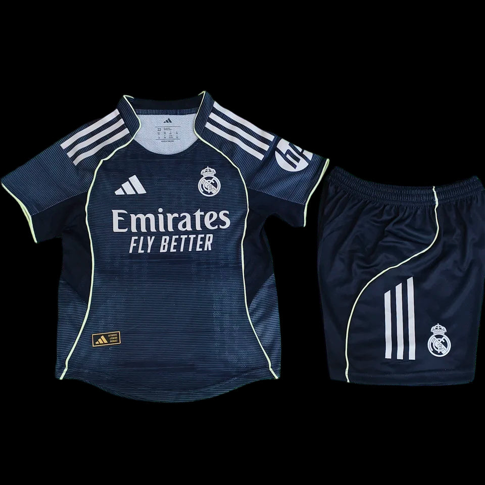 Real Madrid 2025/26 Away Kit (KIDS)