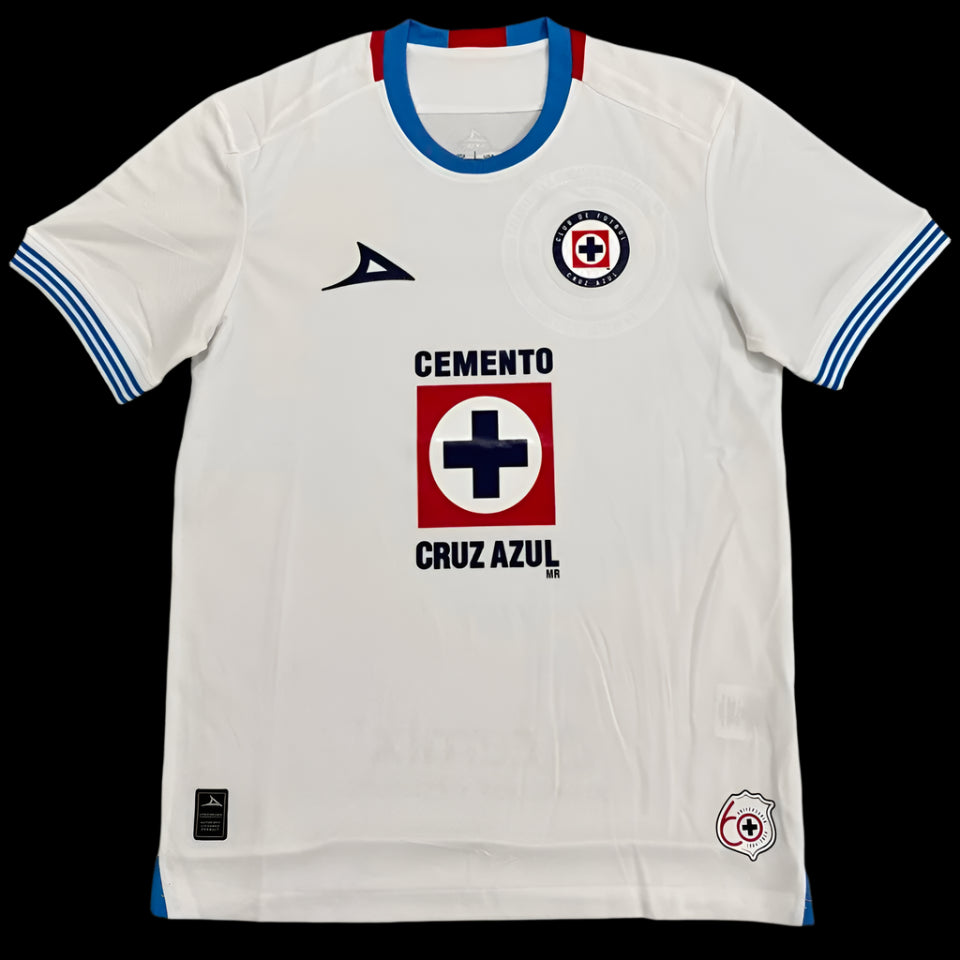 Cruz Azul 24/25 Whithe Away Jersey