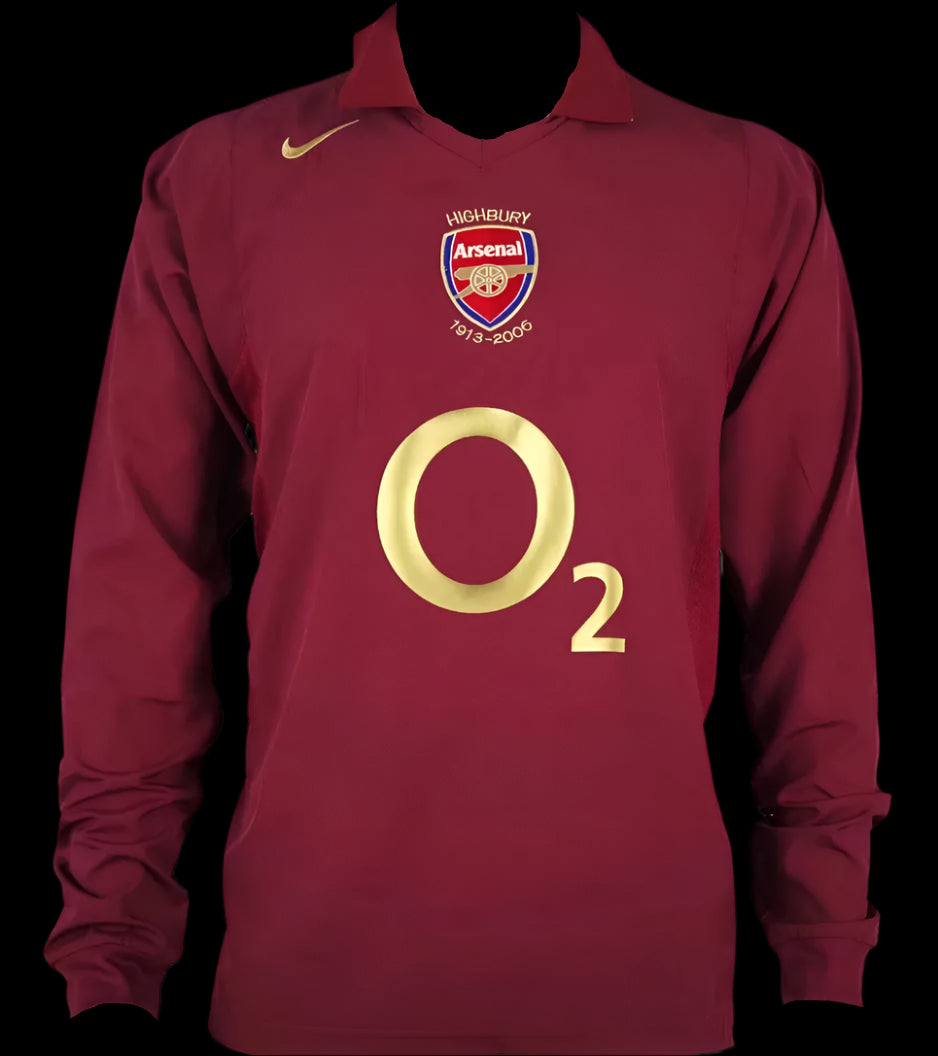 Arsenal 05/06 Thierry Henry LongSleeve