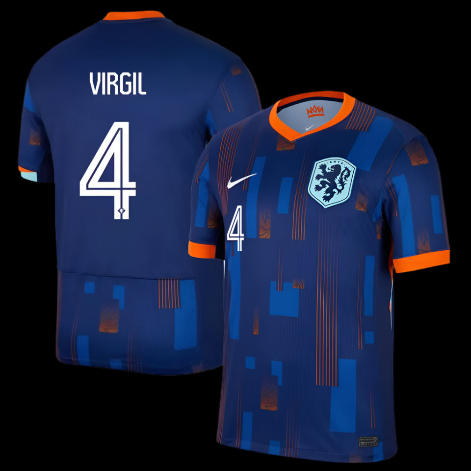 Netherlands 24/25 Blue Away Jersey