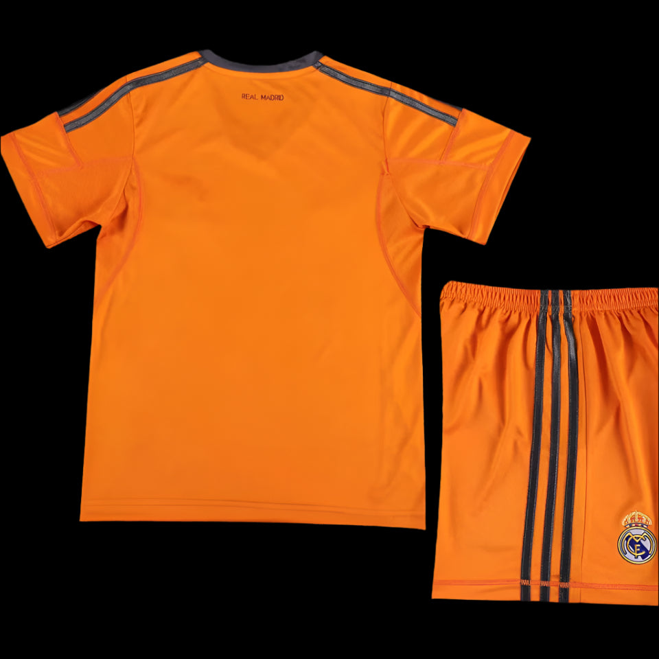 Real Madrid 2013/14 Third Orange Retro (KIDS)