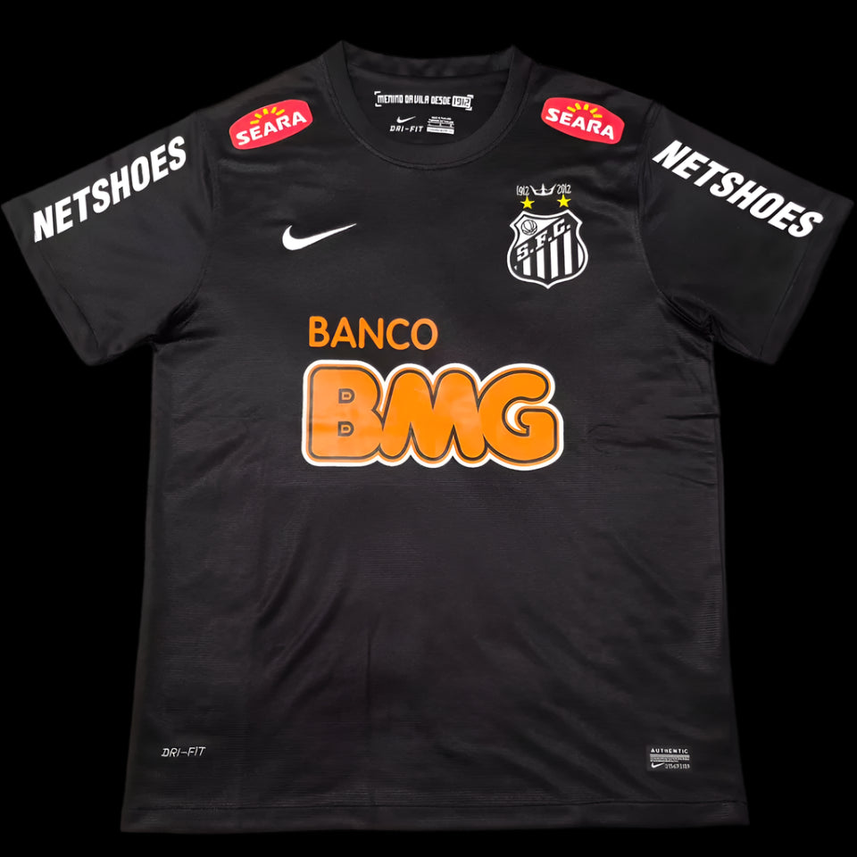11/12 Black Neymar Santos Away