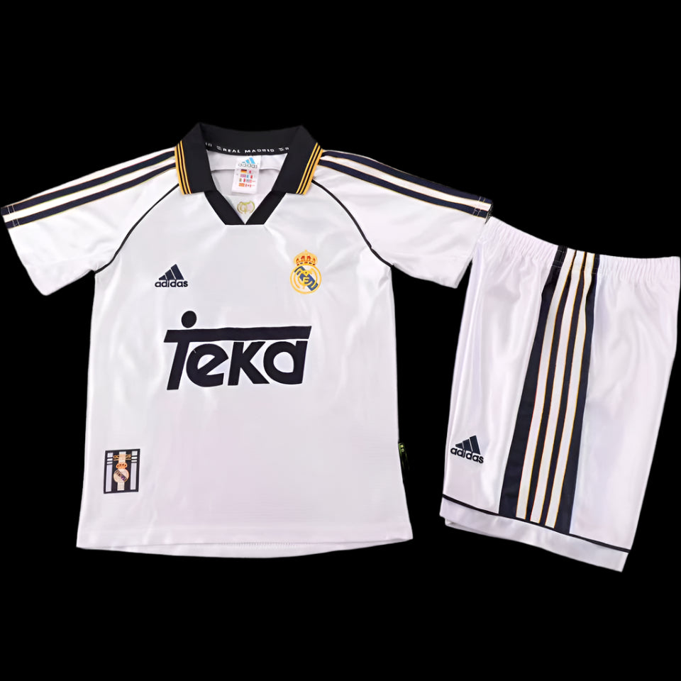 Real Madrid 1998/2000 Home White Retro (KIDS)
