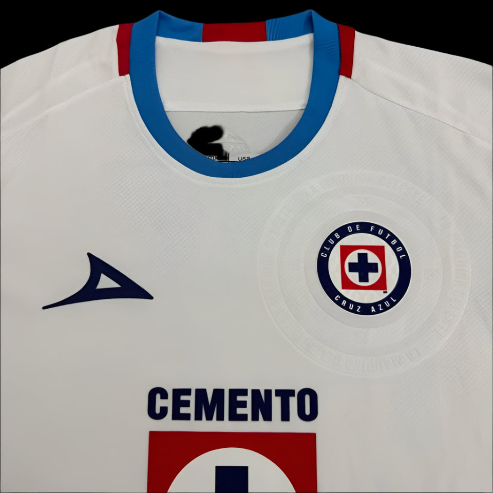 Cruz Azul 24/25 Whithe Away Jersey