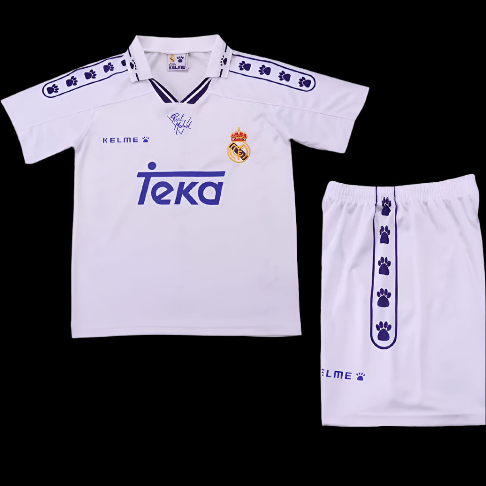 Real Madrid 1994/96 Home White Retro (KIDS)