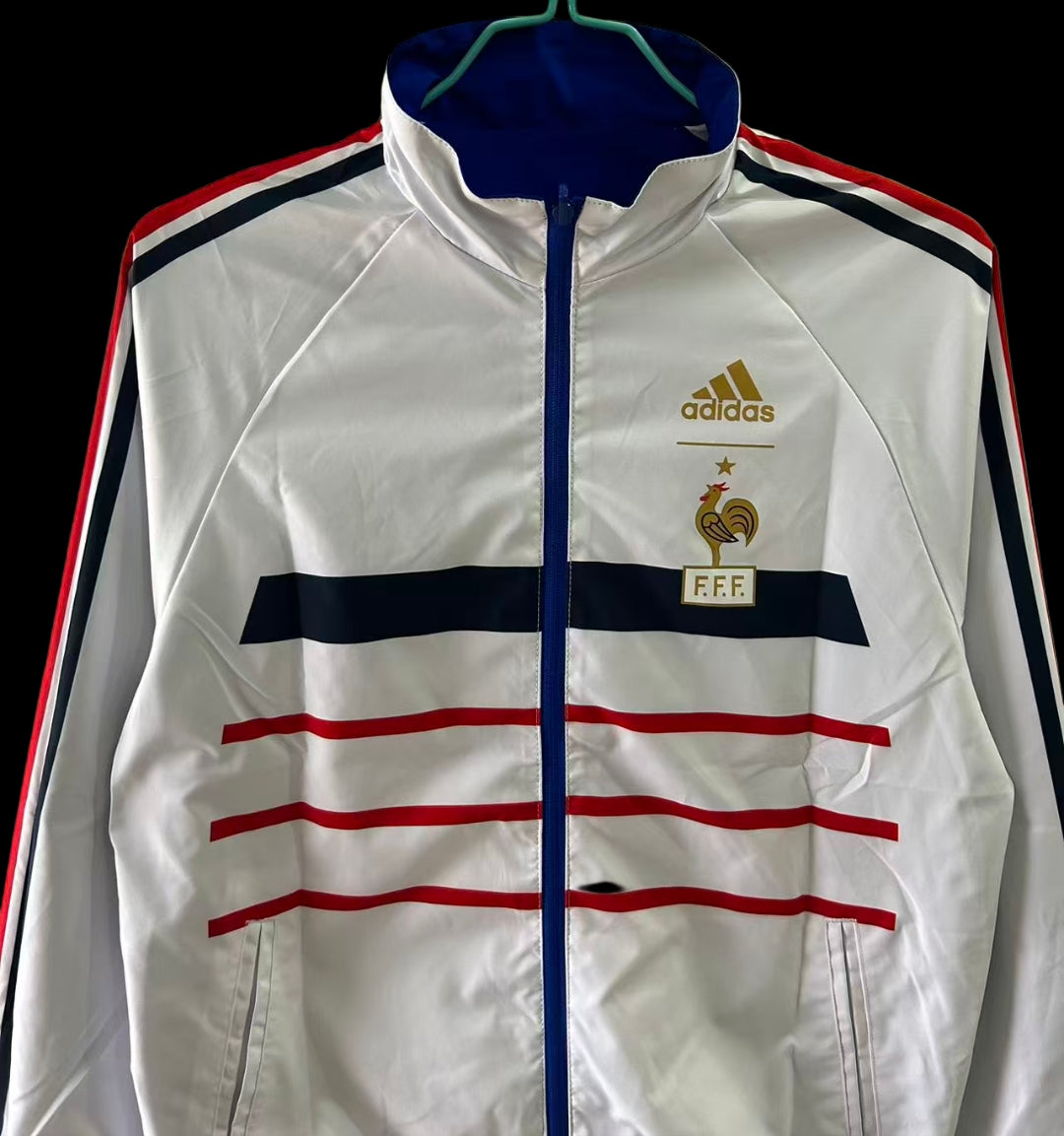 France 1998 Vintage Reversable Windbreaker