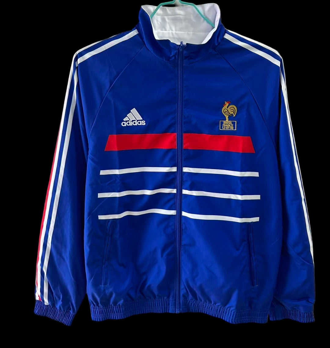 France 1998 Vintage Reversable Windbreaker