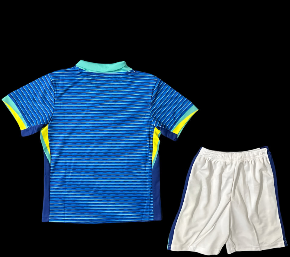 Brazil 24/25 Away Blue (KIDS)