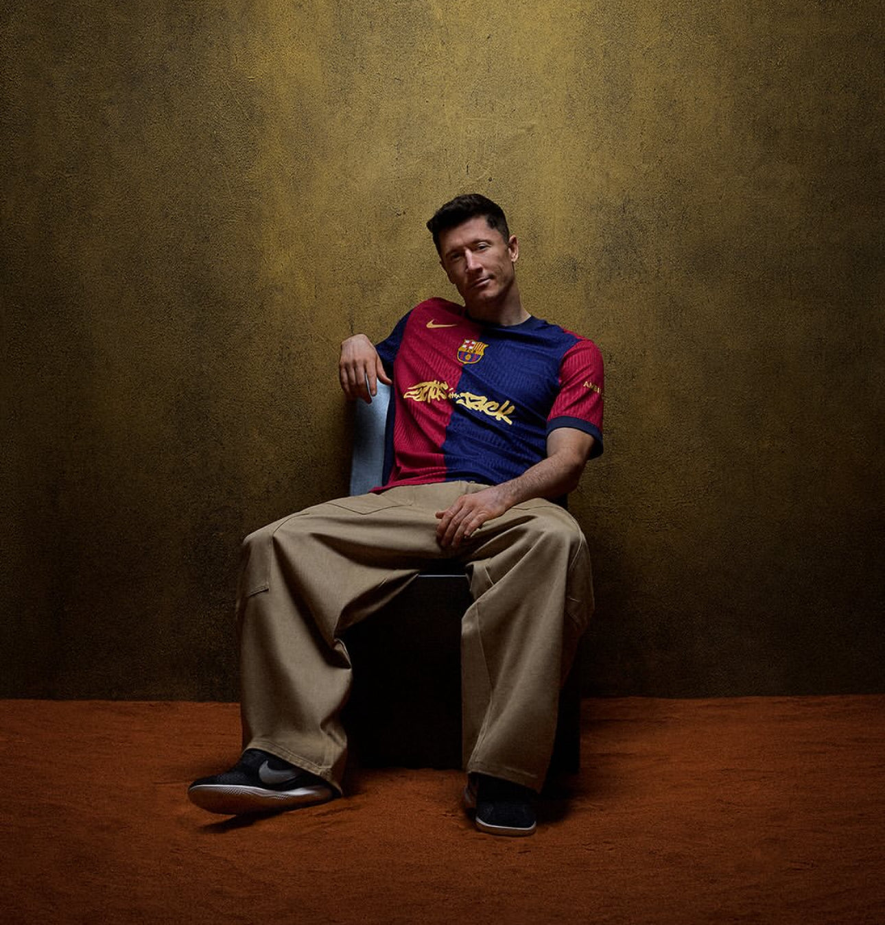 Barcelona 2024/2025 Home Travis Scott Collab