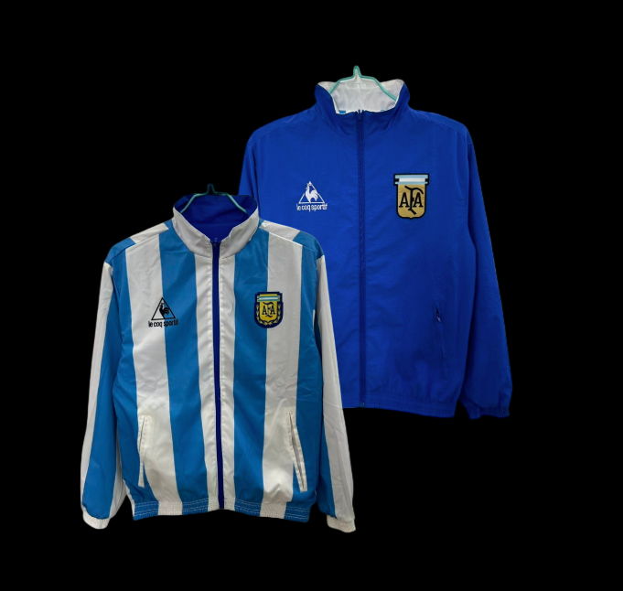 Argentina 1986 Reversible Retro Windbreaker