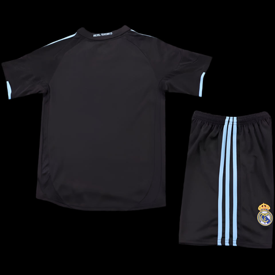 Real Madrid 2009/10 Away Blue Retro (KIDS)