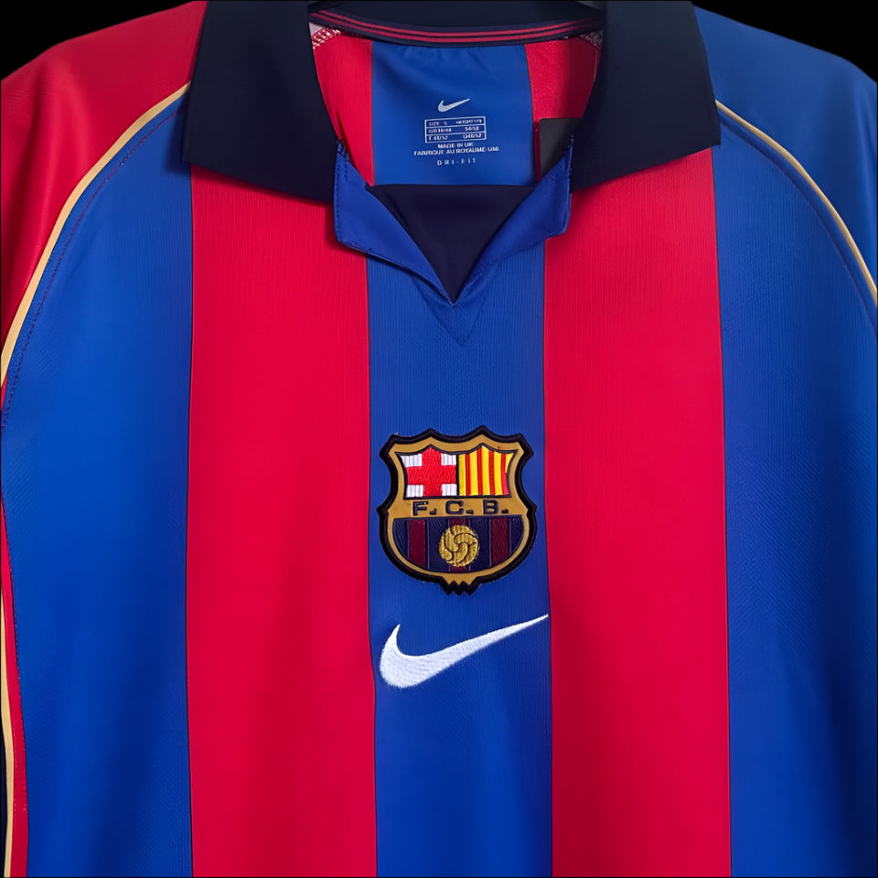Barcelona 2001/02 Home Retro Kit