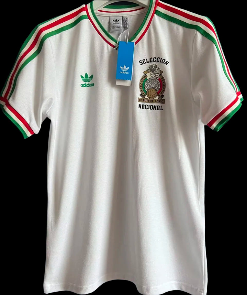 Mexico 2024 White Cotton Jersey