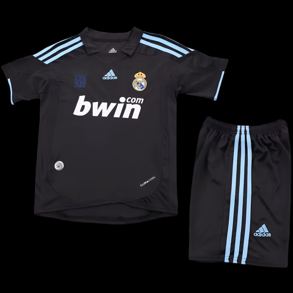 Real Madrid 2009/10 Away Blue Retro (KIDS)