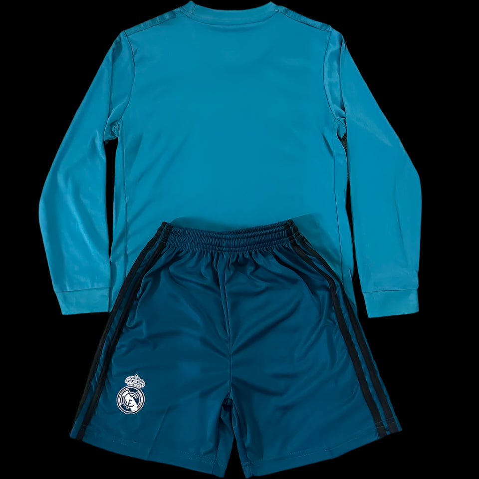 Real Madrid 17/18 Third Retro Long Sleeve (KIDS)