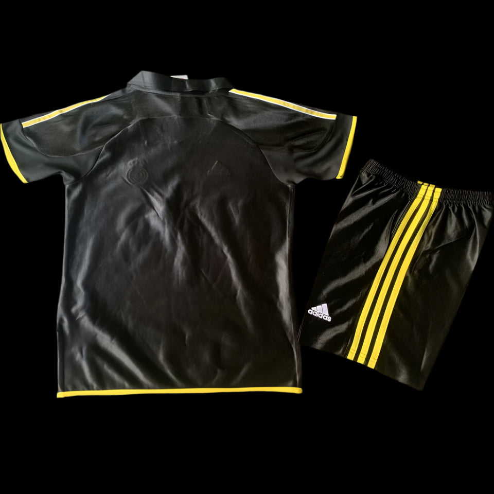 Real Madrid 1990/01 Black Away Retro (KIDS)