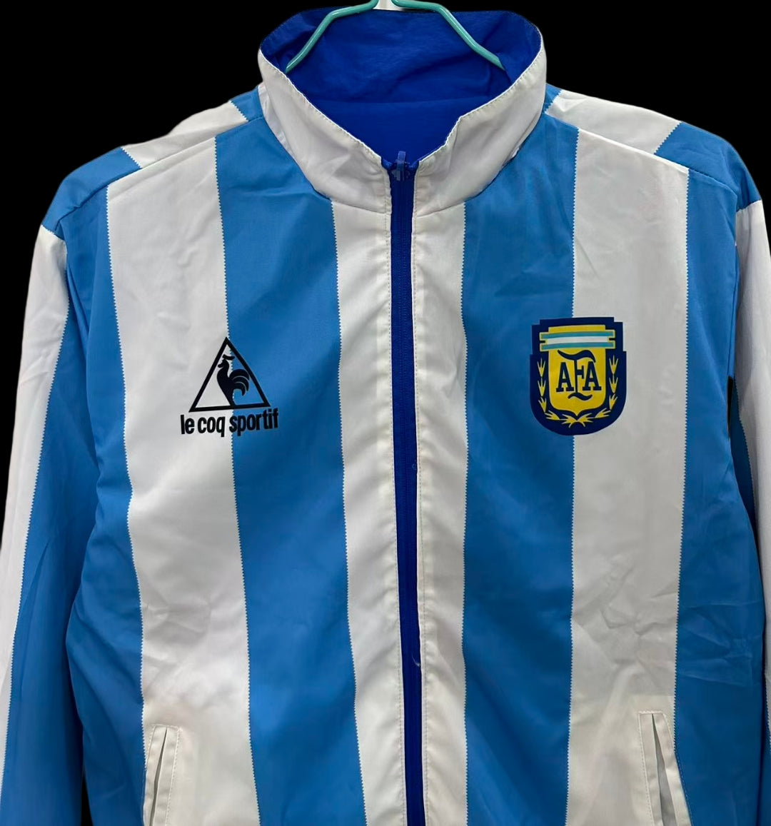 Argentina 1986 Reversible Retro Windbreaker