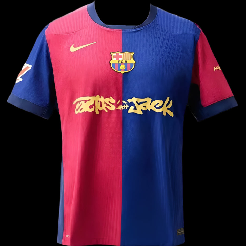 Barcelona 2024/2025 Home Travis Scott Collab