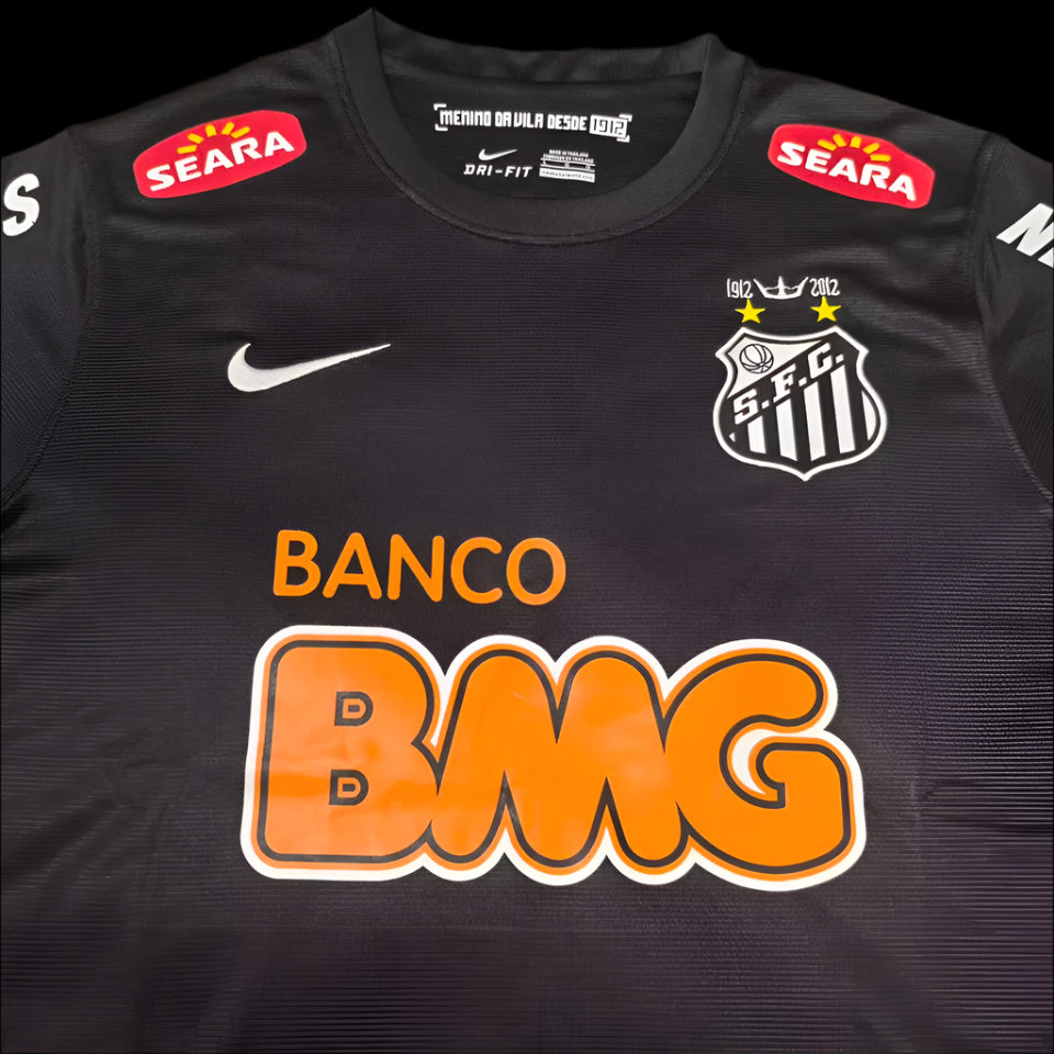 11/12 Black Neymar Santos Away