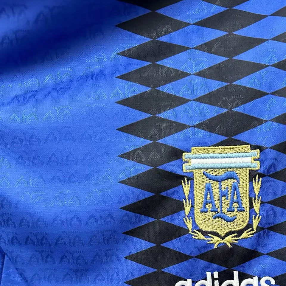 Argentina 1994 Retro Blue Shorts