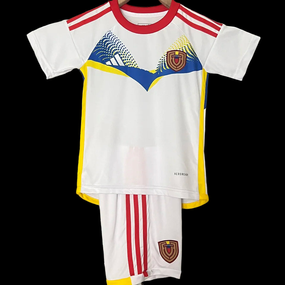 Venezuela 2025/26 Away White Kit (KIDS)