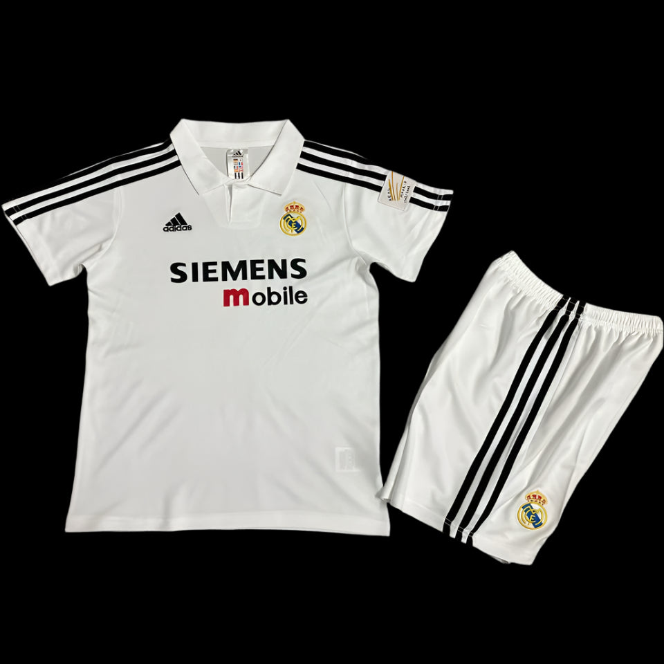 Real Madrid 2002/03 Home White Retro (KIDS)