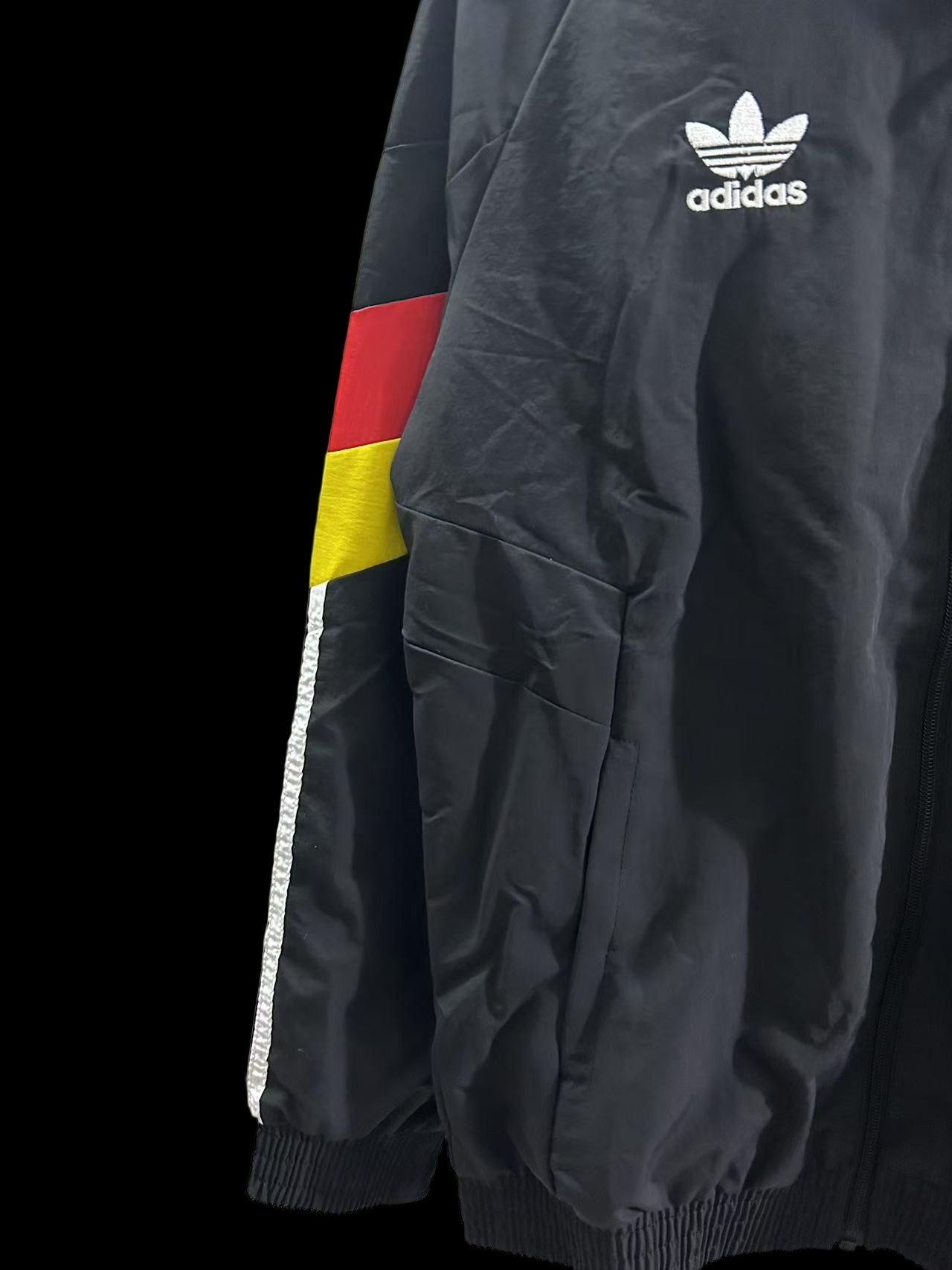 Germany Black Windbreaker