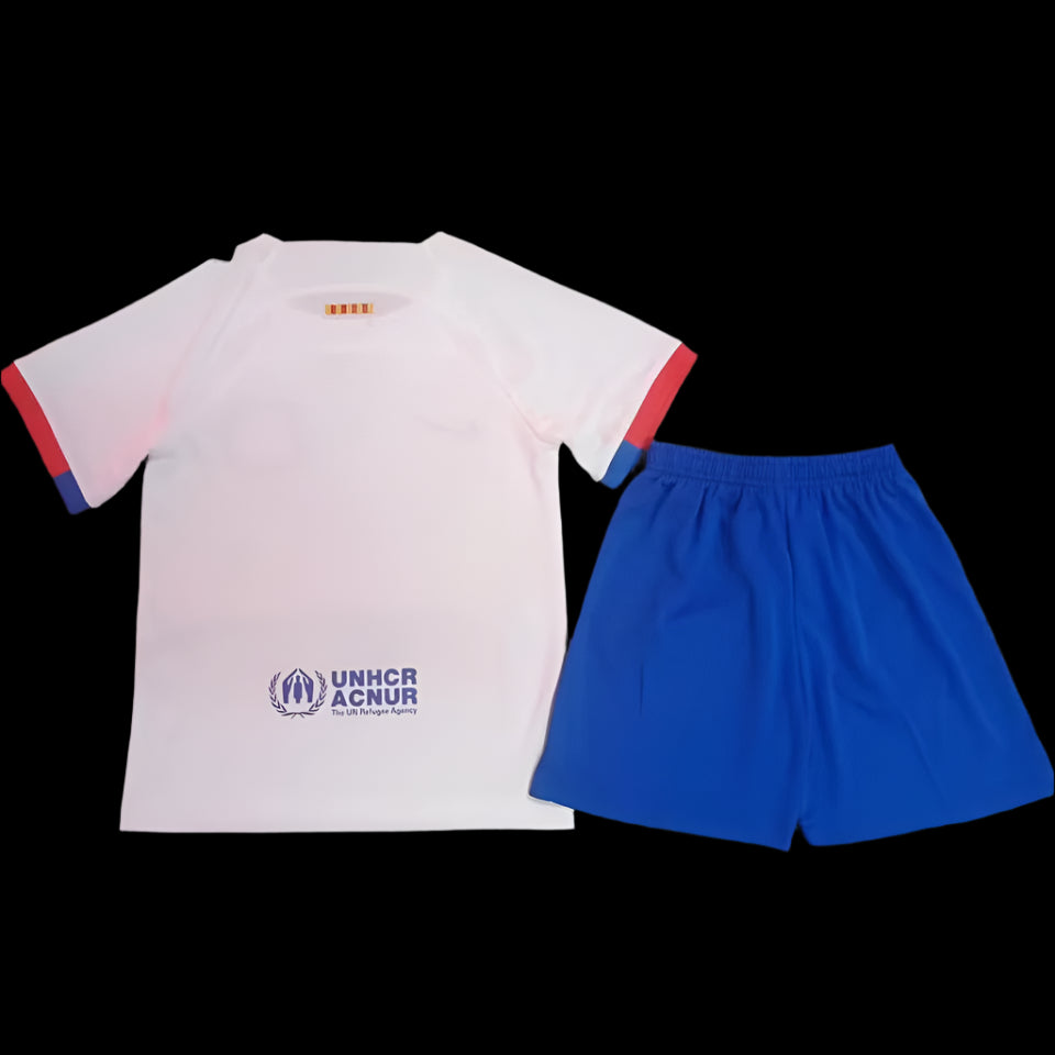 Barcelona 23/24 Away White (KIDS)