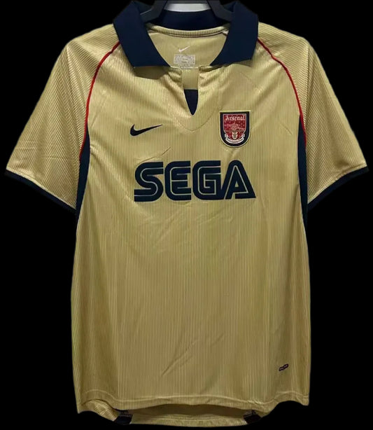 Arsenal 01/02 Retro Gold Kit