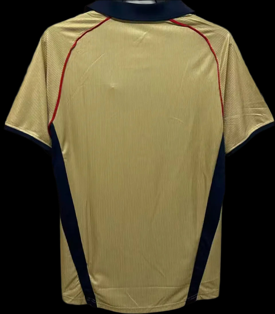 Arsenal 01/02 Retro Gold Kit