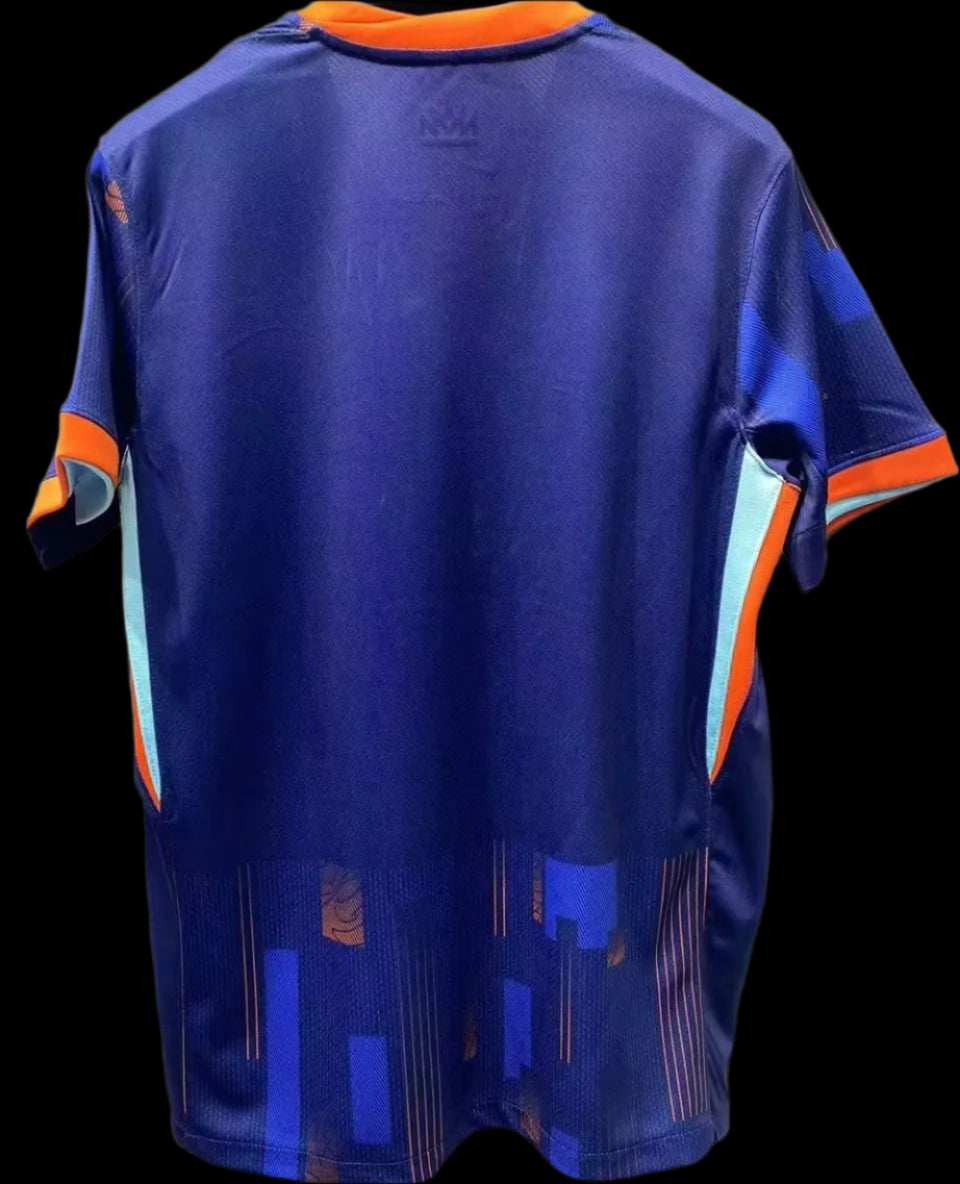 Netherlands 24/25 Blue Away Jersey