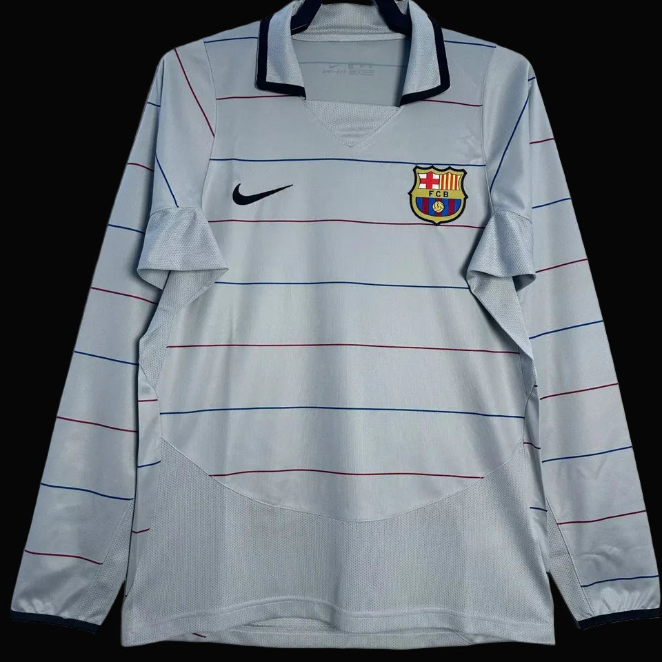 Barcelona 2003 Away Retro Long Sleeve