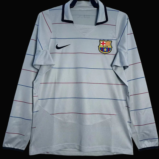 Barcelona 2003 Away Retro Long Sleeve
